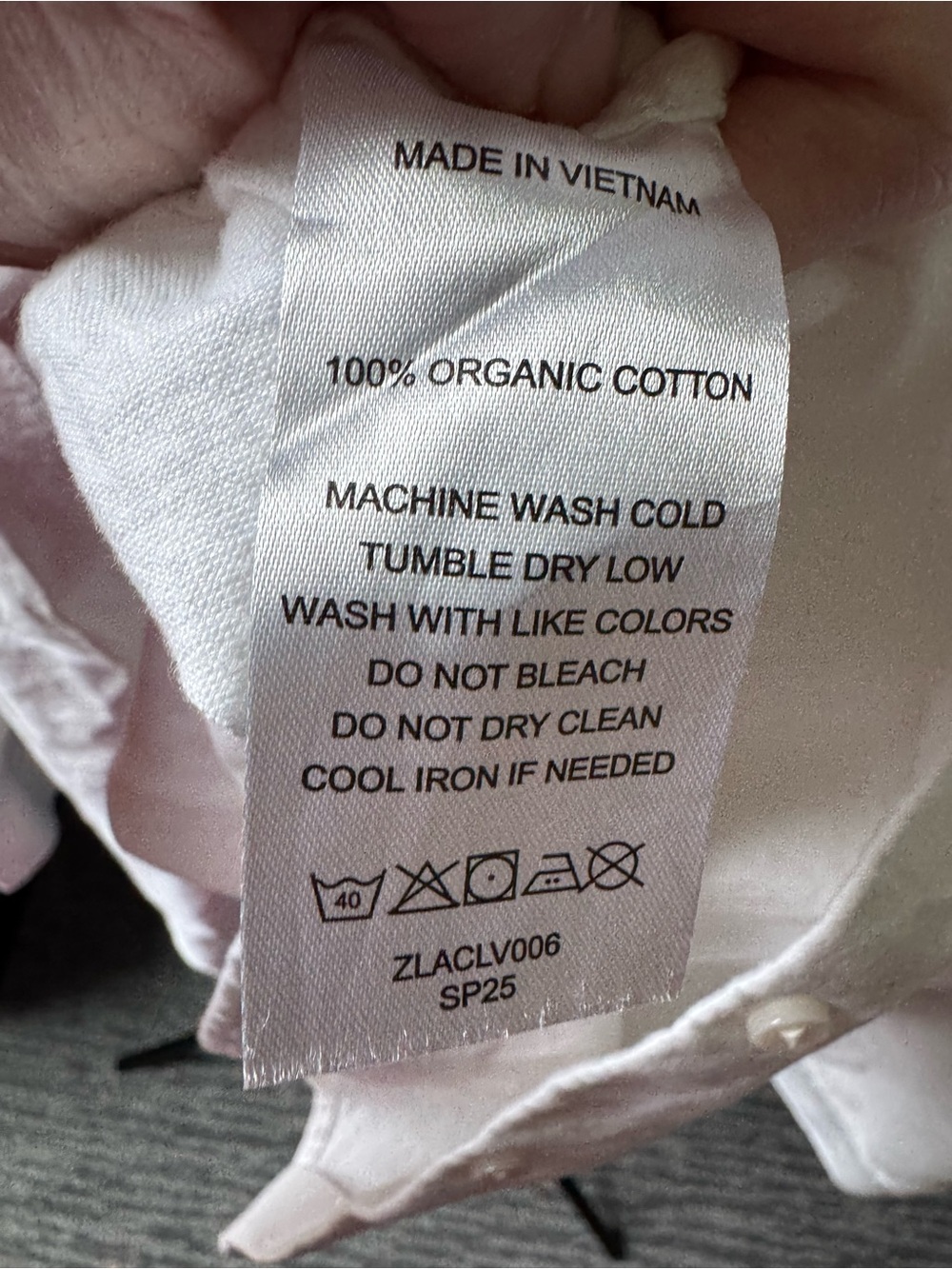 Quince 100% Organic Cotton Relaxed Oxford Shirt White Size Large - Picture 4 of 9